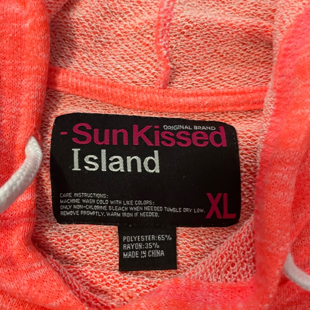 Woman’s beachwear lightweight hoodie from Jamaica. In good condition. - Picture 4 of 7